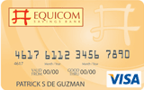 visa-card Equicom Savings Bank Visa Card