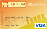 Cash Card Equicom Cash Card