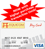 key-card Equicom Savings Bank Key Card