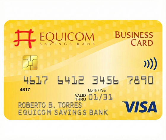 Business Card Valid Thru 0131